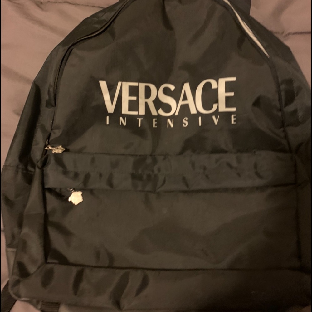 Versace book bag